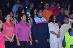 Amitabh Bachchan , Jaya Bachchan, Tina Ambani, Sachin Tendulkar, Anjali Tendulkar at Pro Kabbadi Match in NSCI on 26th July 2014